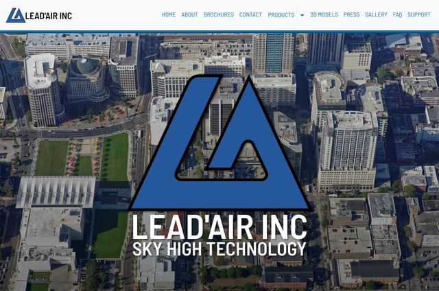 Home page of Lead'Air Inc